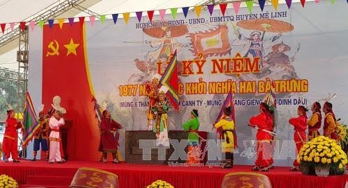 Vice President attends Trung sisters’ uprising celebration - ảnh 1